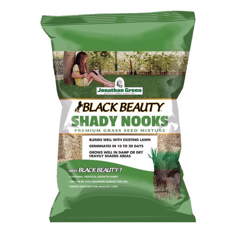 Jonathan Green 11957 Black Beauty Shady Nooks Mixed Full Shade Grass Seed 3 lb