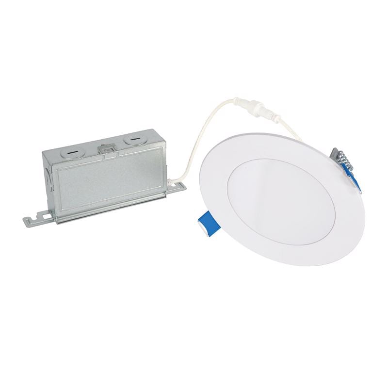 Halo HLBSL406FS5 Matte White 4 in. W LED Canless Recessed Downlight 8.3 W