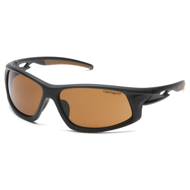 Carhartt CHB618DT Ironside Anti-Fog Safety Glasses Bronze Lens Black/Tan Frame 1 pc