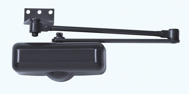 Tell DC100079 Powder Coated Silver Steel Hydraulic Door Closer Grade 3