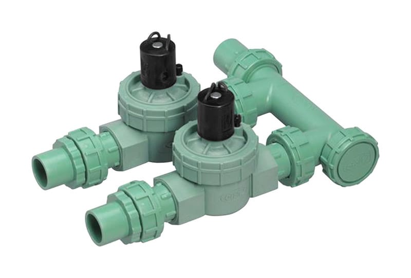 Orbit 57250 2-Value Preassembled Manifold 3/4 in. 200 psi