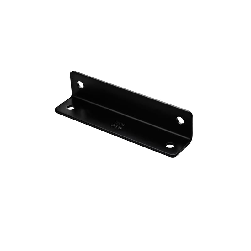 National Hardware N351-486 1.6 in. H X 7 in. W X 0.125 in. D Black Carbon Steel Inside/Outside Wide Corner Br