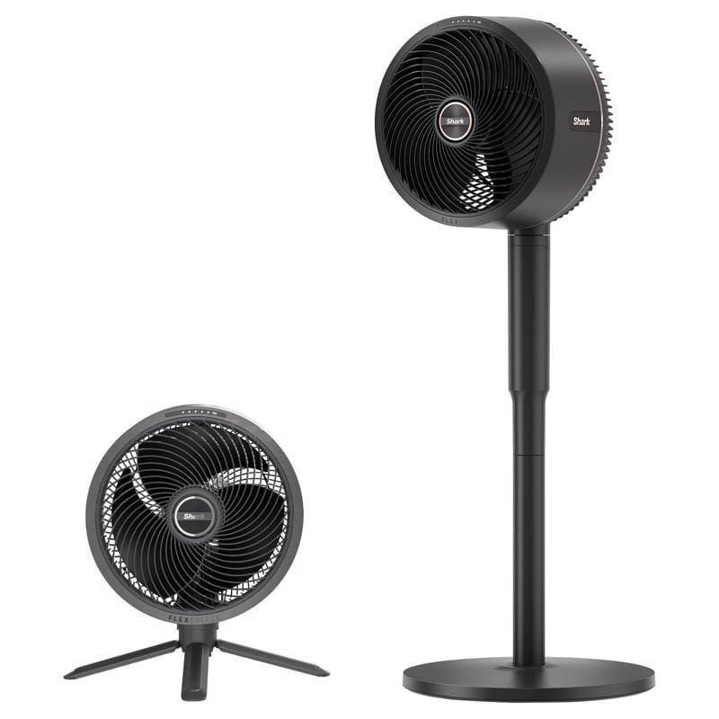 Shark FA202 Breeze Boost 37 in. H 5 speed Oscillating Pedestal Fan With Remote Remote Control