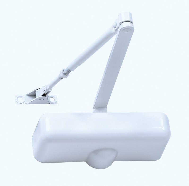 Tell DC100082 Powder Coated Steel Hydraulic Door Closer Grade 3