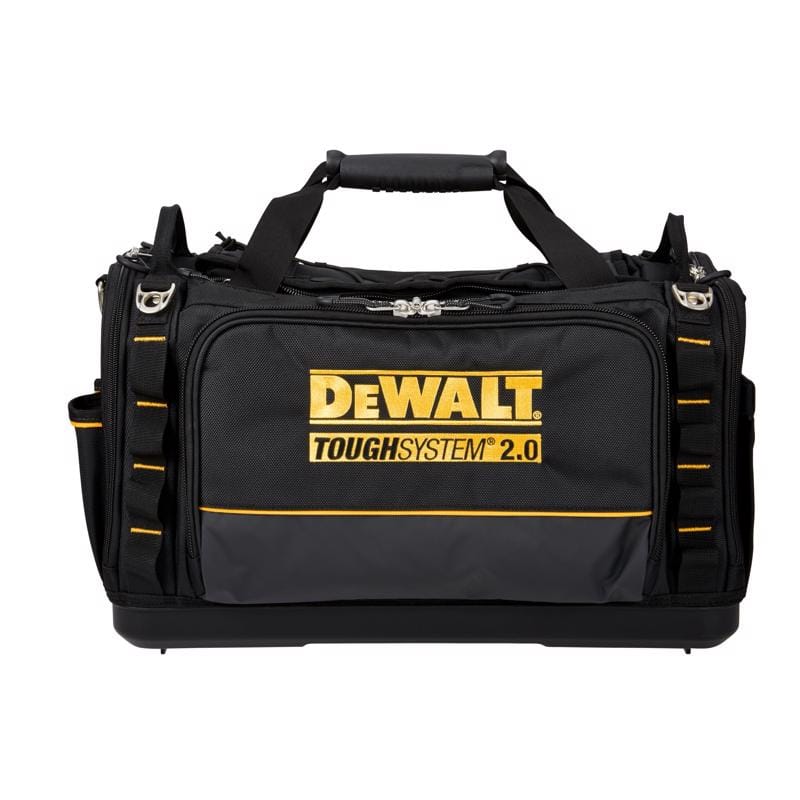 Dewalt DWST08350 ToughSystem 2.0 15 in. W X 13.13 in. H Ballistic Nylon Jobsite Tool Bag 50 pocket Black/Yello