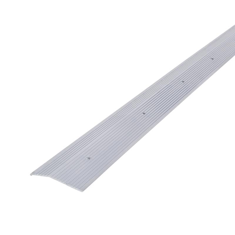 M-D Building Products 78220 0.375 in. H X 2 in. W X 72 in. L Prefinished Silver Aluminum Carpet Trim