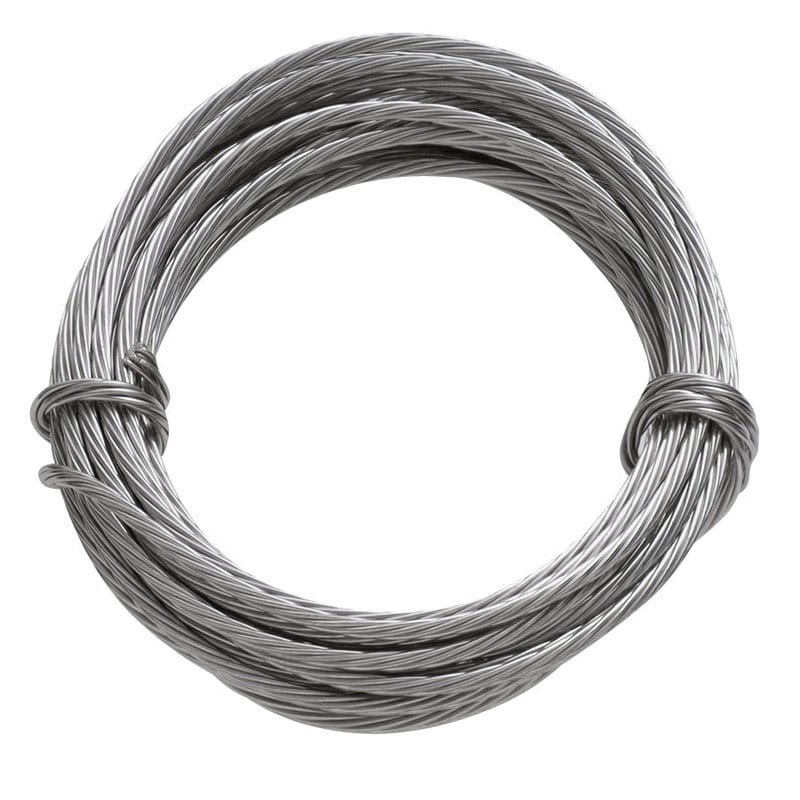 Hillman 50115 OOK 9 ft. L Stainless Steel 18 Ga. Wire