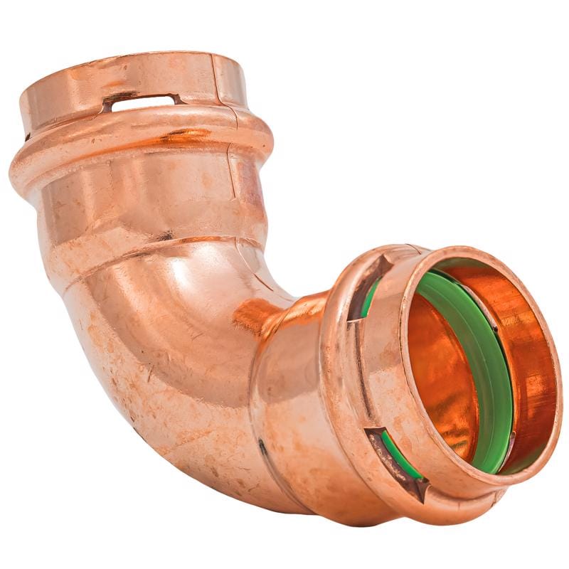 Quickfitting SPWE33R 1 in. Press in. Press in. Copper 90 Degree Elbow