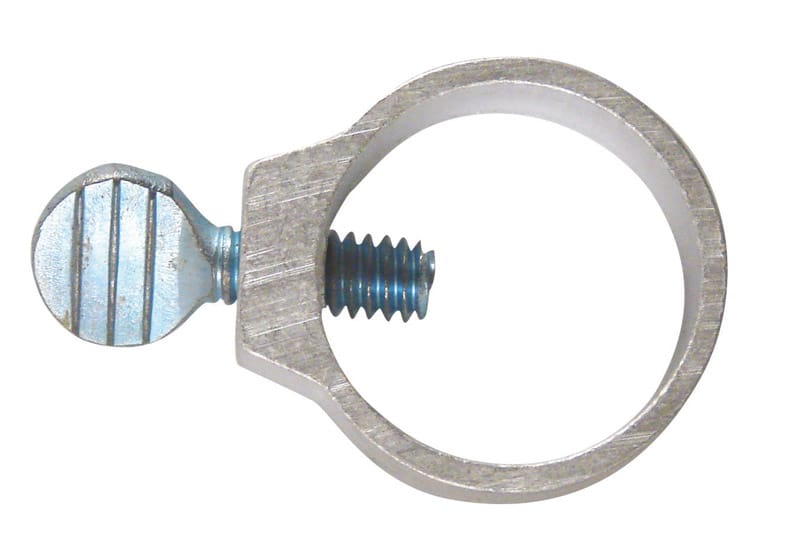 Barton Kramer 177C Silver Aluminum Bracket 1/2 in. L X 1.37 in. H 1 pk