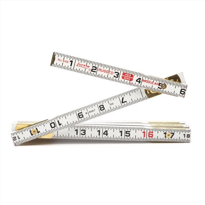 Crescent 646LN Lufkin 72 in. L X 5/8 in. W Wood Folding Masonry Rule SAE