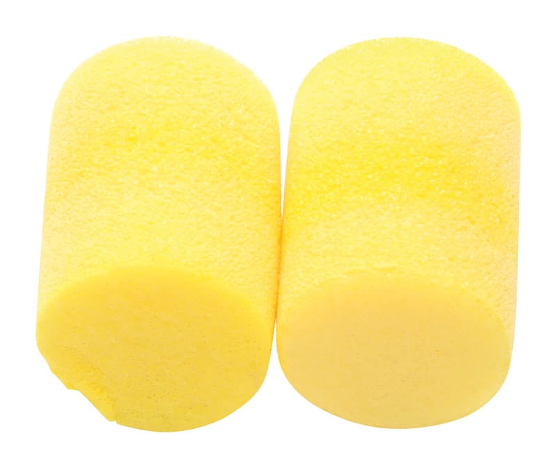 3M 310-1001 E-A-R 29 dB PVC Foam Classic Earplugs Yellow 200 pair