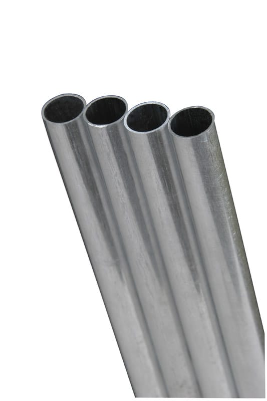 K&S 8103 5/32 in. D X 1 ft. L Round Aluminum Tube