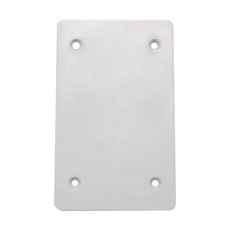 Sigma Engineered Solutions 14150WH Rectangle Plastic 1 gang 4.63 in. H X 2.87 in. W Flat Box Cover