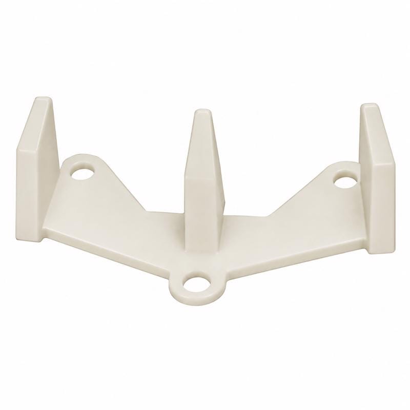 Barton Kramer 133C 0.9375 in. L White Plastic By-Pass Guide 1 pk