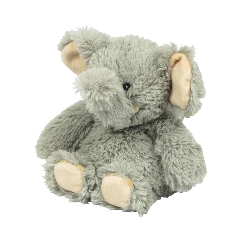 Warmies CPJ-ELE-1 Junior Elephant Stuffed Animals Gray 1 pc