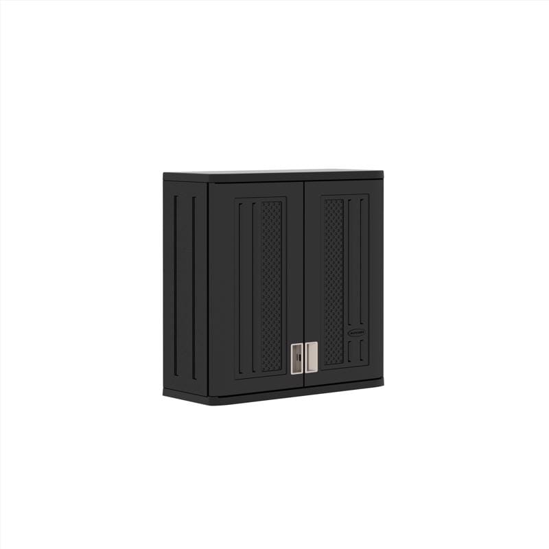 Suncast BMC3000BK Cabinet 30.25 in. H X 30 in. W X 12 in. D Black Resin Wall Cabinet