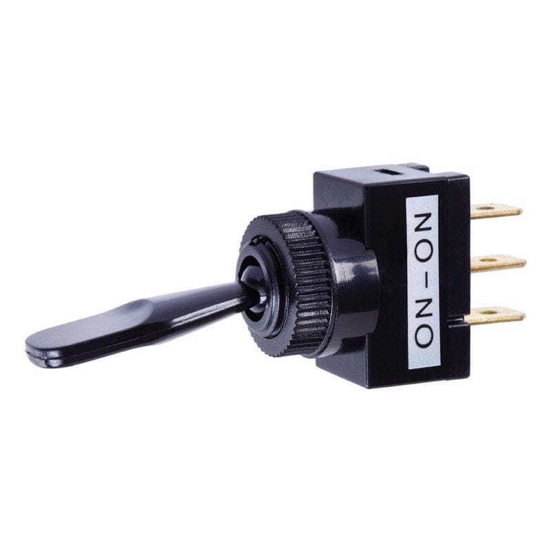 Jandorf 61118 20 amps Single Pole Toggle Automotive/Marine Switch Black 1 pk