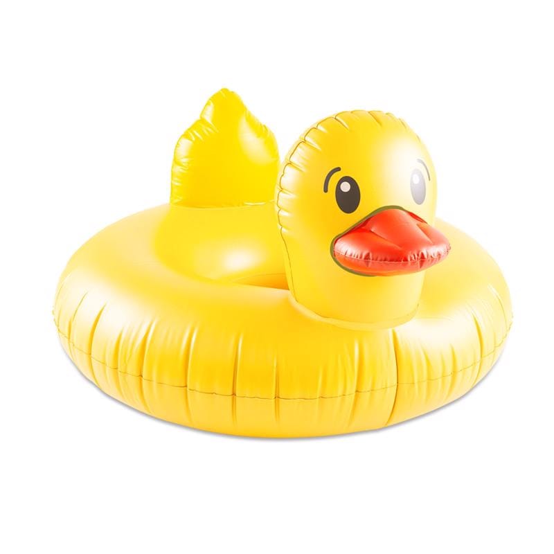 Bigmouth 22-BPF-4007 Yellow PVC/Vinyl Inflatable Duck Pool Float