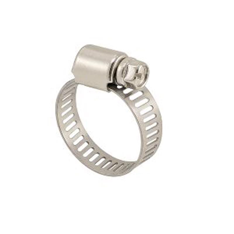 Power Sentry HC-005-25 Green Life Distribution 7/16 in to 7/8 in. SAE 6 Hose Clamp Stainless Steel Band