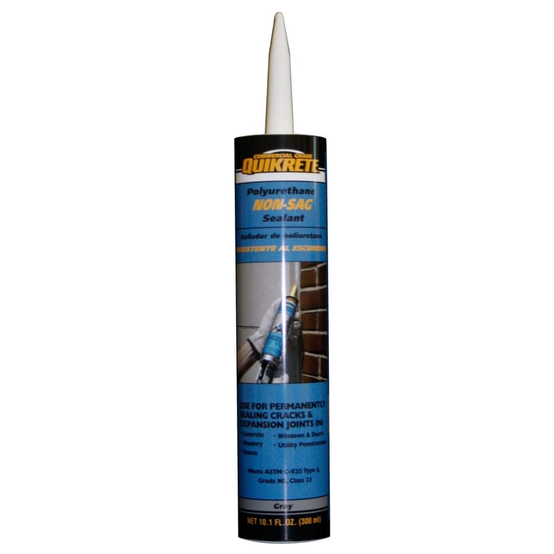 Quikrete 866011 Gray Polyurethane Caulk Sealant 10.1 oz