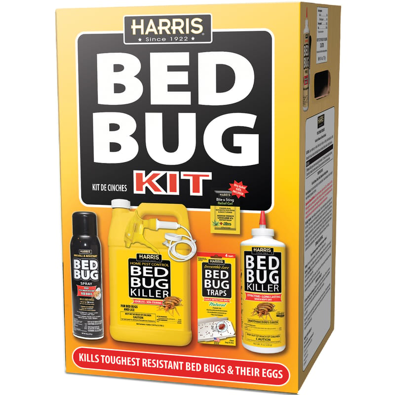 Harris BBKIT-LGVP-4 Bed Bug Kit Liquid 4 pc