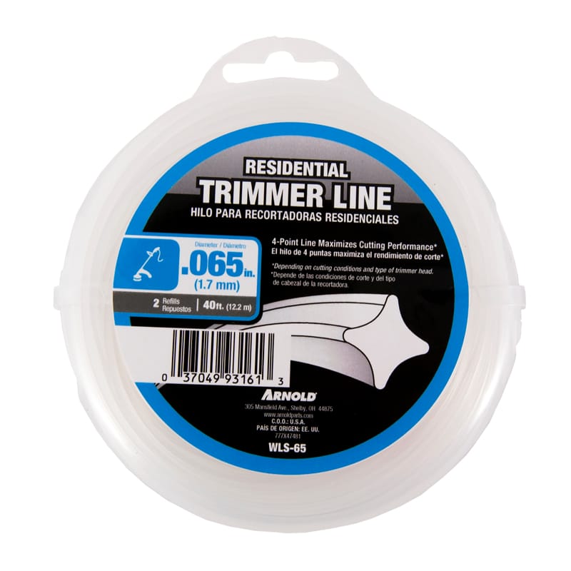 Arnold WLS-65 Residential Grade .065 in. D X 40 ft. L Trimmer Line