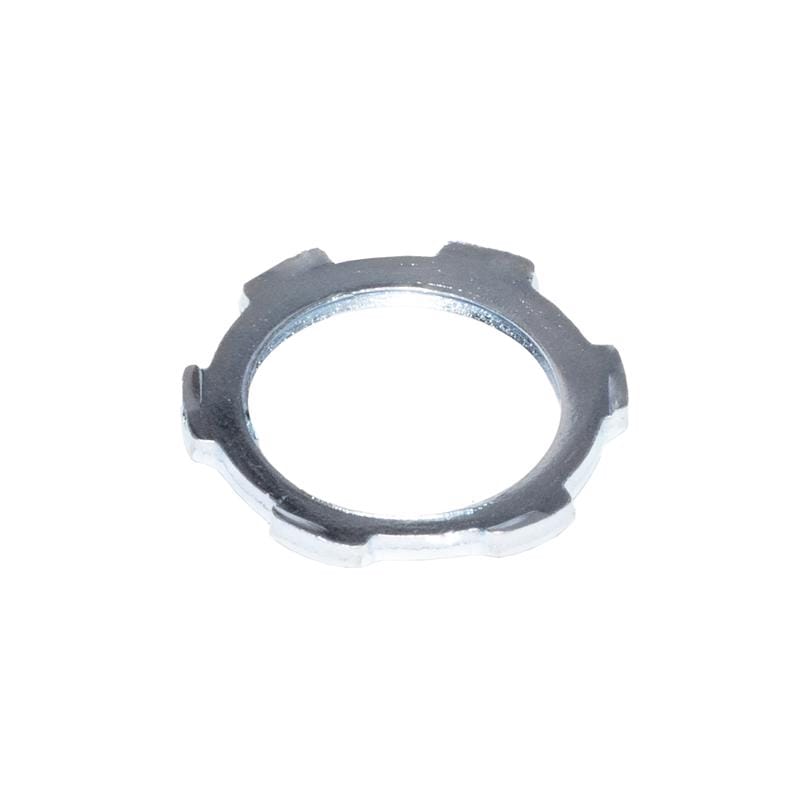 Sigma Engineered Solutions 49107 ProConnex 2-1/2 in. D Zinc-Plated Steel Electrical Conduit Locknut For Ri