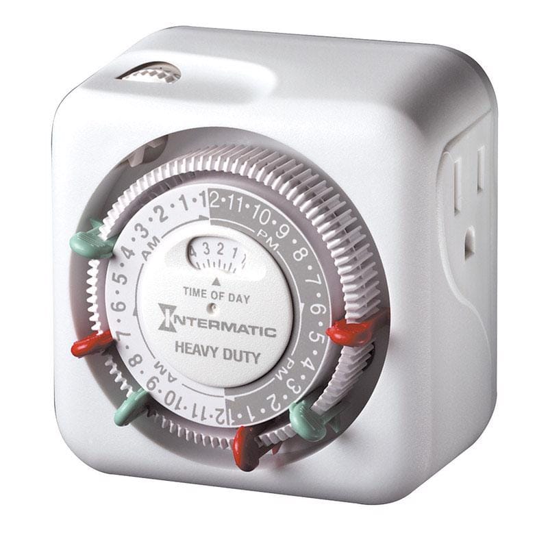 Intermatic TN311K Indoor Plug In Timer 125 V White