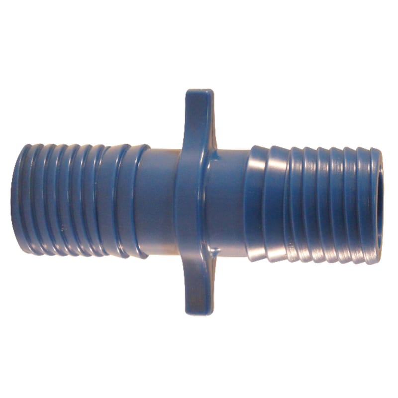 Apollo ABTC1 Blue Twister 1 in. Insert in to X 1 in. D Insert Acetal Coupling 1 pk