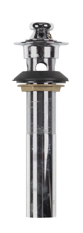 B&K 134-401 1-1/4 in. Chrome Brass Lift Plug and Drain
