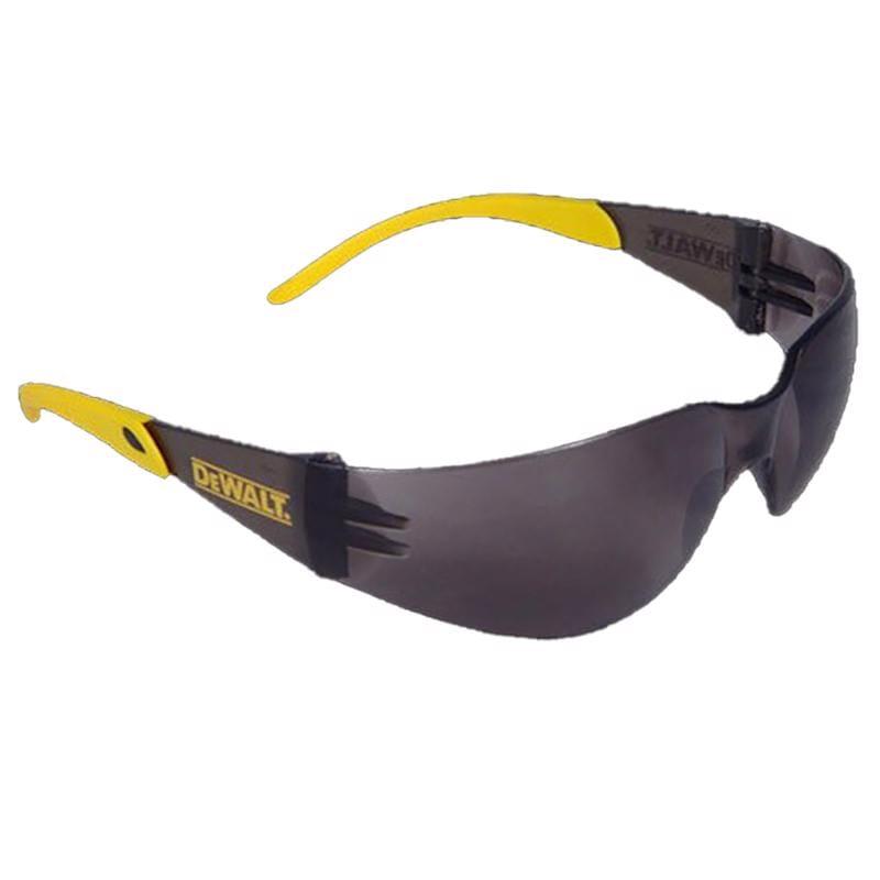 DeWalt DPG54-2C Protector Anti-Fog Safety Glasses Smoke Lens Black/Yellow Frame 1 pc