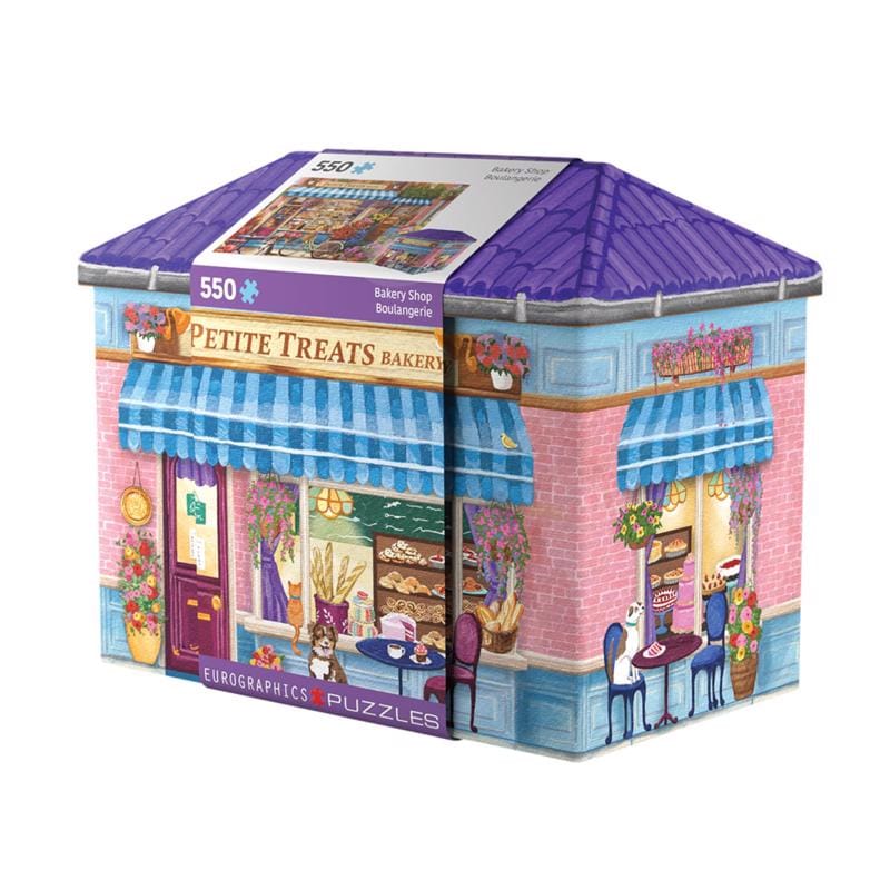 Eurographics 8551-5996 Bakery Shop Shaped Tin Puzzle 550 pc