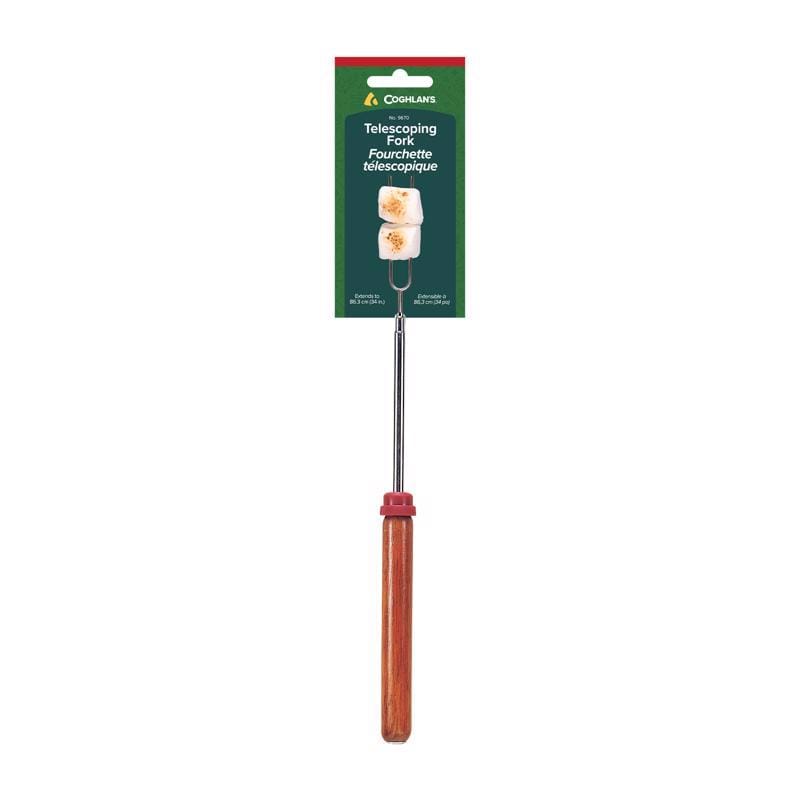 Coghlan'S 9670 Silver Telescoping Fork 1/2 in. W X 34 in. L 1 pk