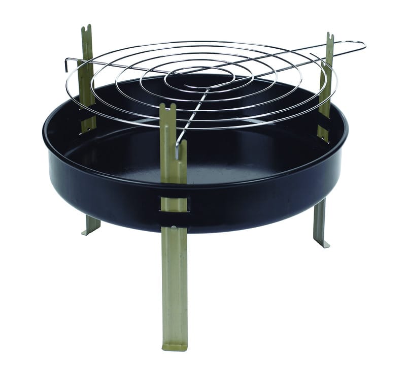 Marsh Allen 5 12 in. Braizer Charcoal Grill Black