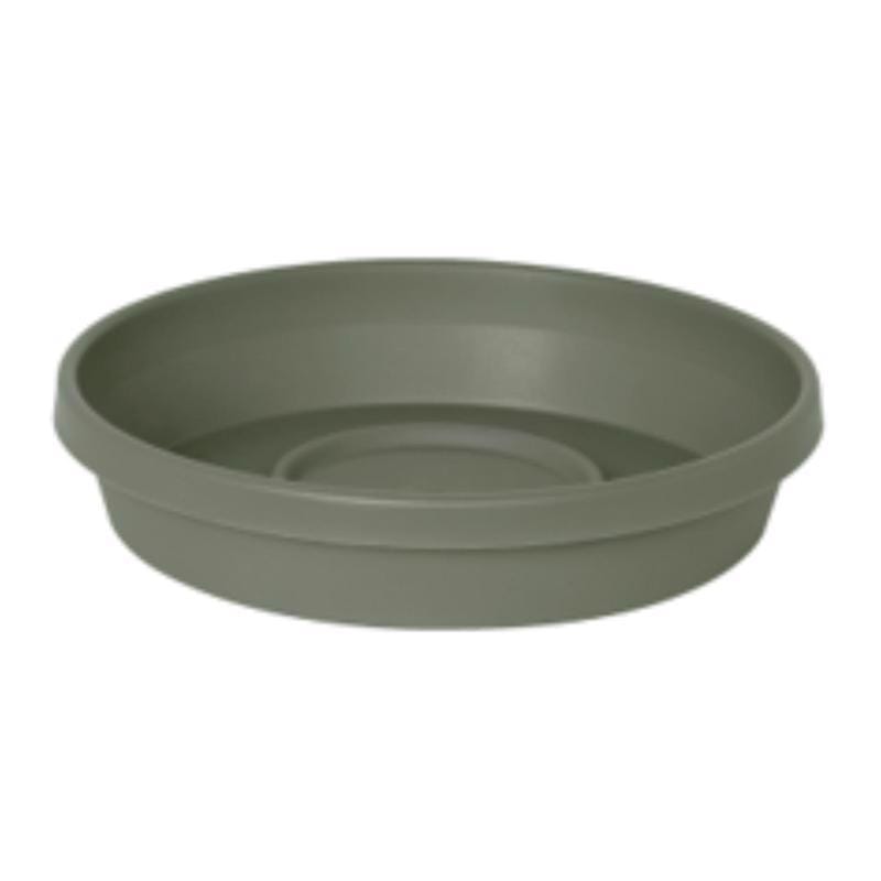 Bloem STT1041 Terra 1.75 in. H X 9.25 in. W X 8 in. D Plastic Traditional Plant Saucer Basil
