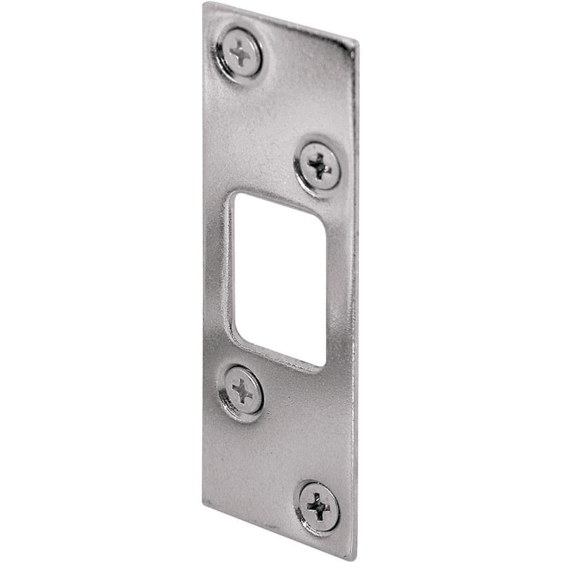 Prime-Line E 2292 3.625 in. H X 1.25 in. L Nickel Steel High Security Deadbolt Strike