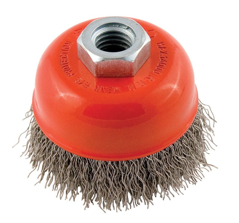 Forney 72755 23/4"X5/8-11Thd Crimp Cup Br