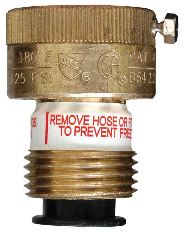 Cash Acme 19600-0000 VB-222 3/4 in. FPT X 3/4 in. MHT Brass Backflow Preventer
