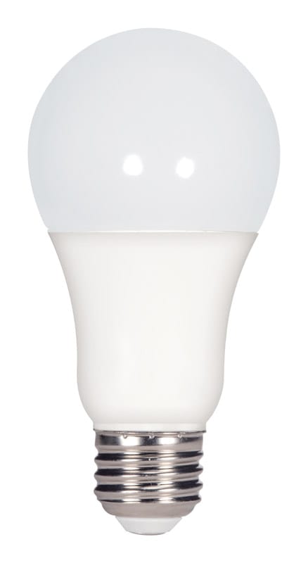 Satco S29813 A19 E26 (Medium) LED Bulb Natural Light 75 Watt Equivalence 1 pk