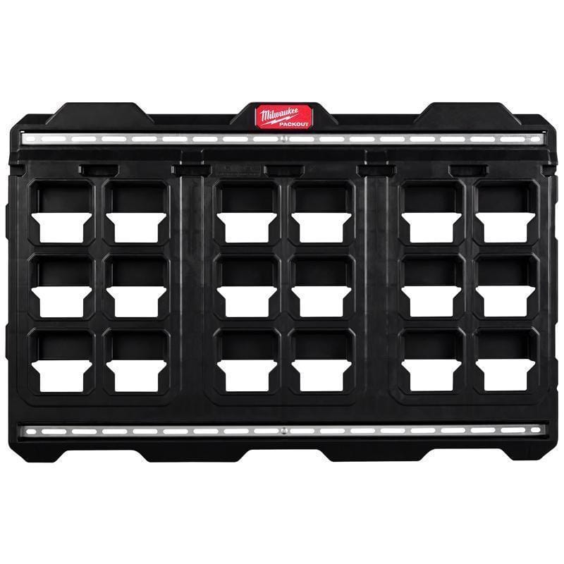 Milwaukee 48-22-8497 Packout 30.75 in. W X 20 in. H Large Large Wall Mounted Plate Polypropylene 18 compartment