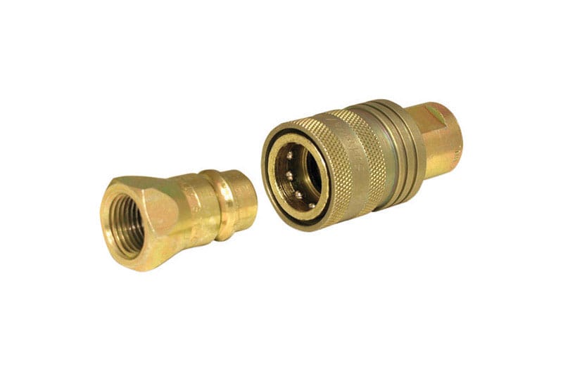 Apache 39041235 Steel 1/2 in. D X 1/2 in. D Hydraulic Coupler 1 pk