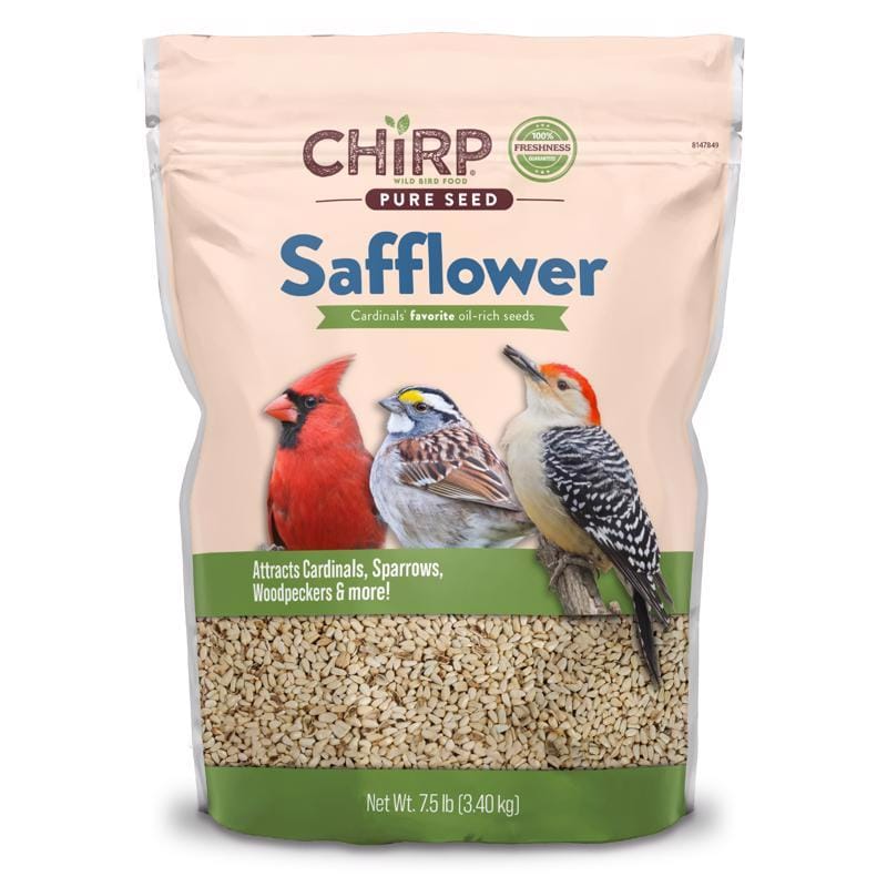 Chirp 17399 Pure Seed Safflower Wild Bird Food 7.5 lb