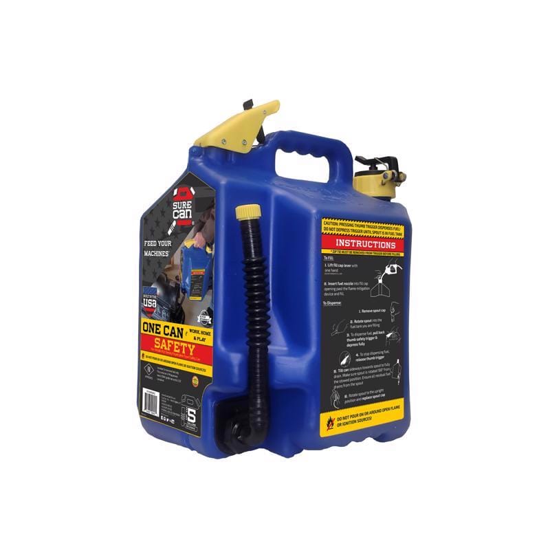 Surecan SUR5SFK2 Plastic Kerosene Can 5 gal