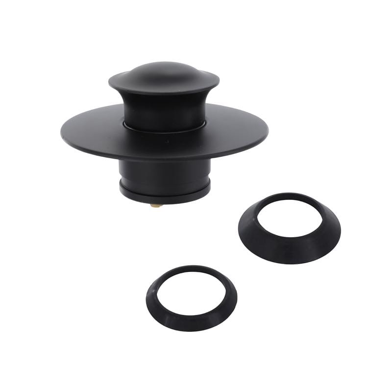 Danco 12355 3 in. Matte Black Round Drain Cover