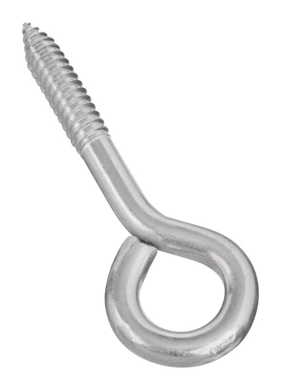 National Hardware N220-723 5.25 in. L Zinc-Plated Silver Steel Lag Screw Eye 1 pk