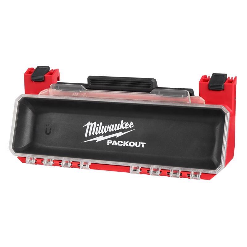 Milwaukee 48-22-8611 Packout 11.5 in. W X 4.8 in. H X 5.3 in. D Magnetic Power Tool Holder Plastic 1 compartmen