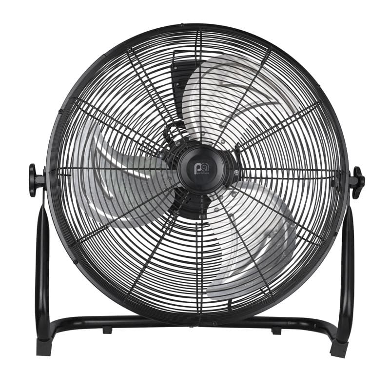 Perfect Aire 2PAFHV18 21.25 in. H X 18 in. D 3 speed High Velocity Floor Fan