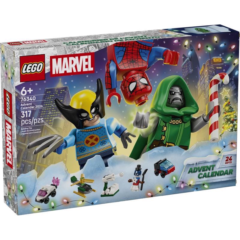 Lego 76340 Super Heroes Advent Calendar Building Set Multi