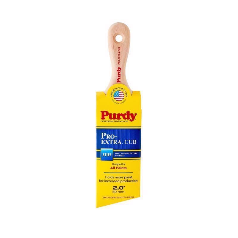 Purdy 144153720 Pro-Extra Cub 2 in. Stiff Angle Trim Paint Brush