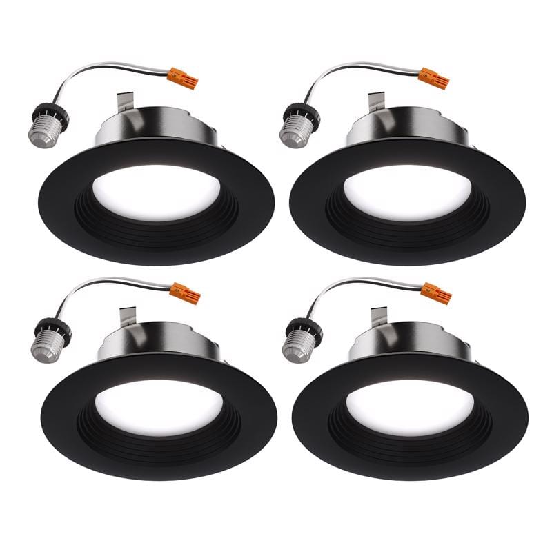 Halo LTT406FSMB-4PK Matte Recessed Downlight